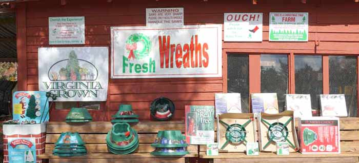 Nuckols Christmas Tree Farm Store in Cumberland, Virginia